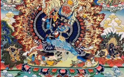 多识仁波切主寺朵什寺农历九月法会通启